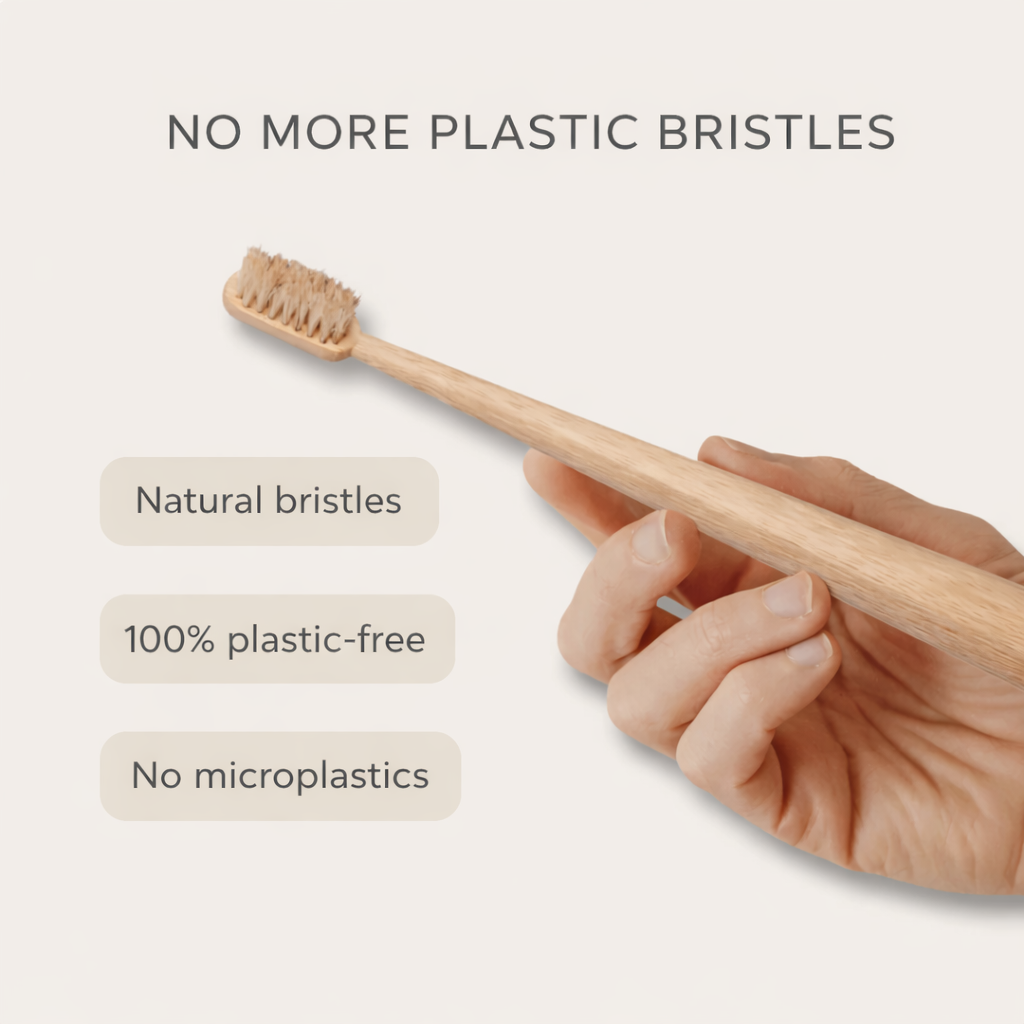 Modiva® Boar Bristle Toothbrush